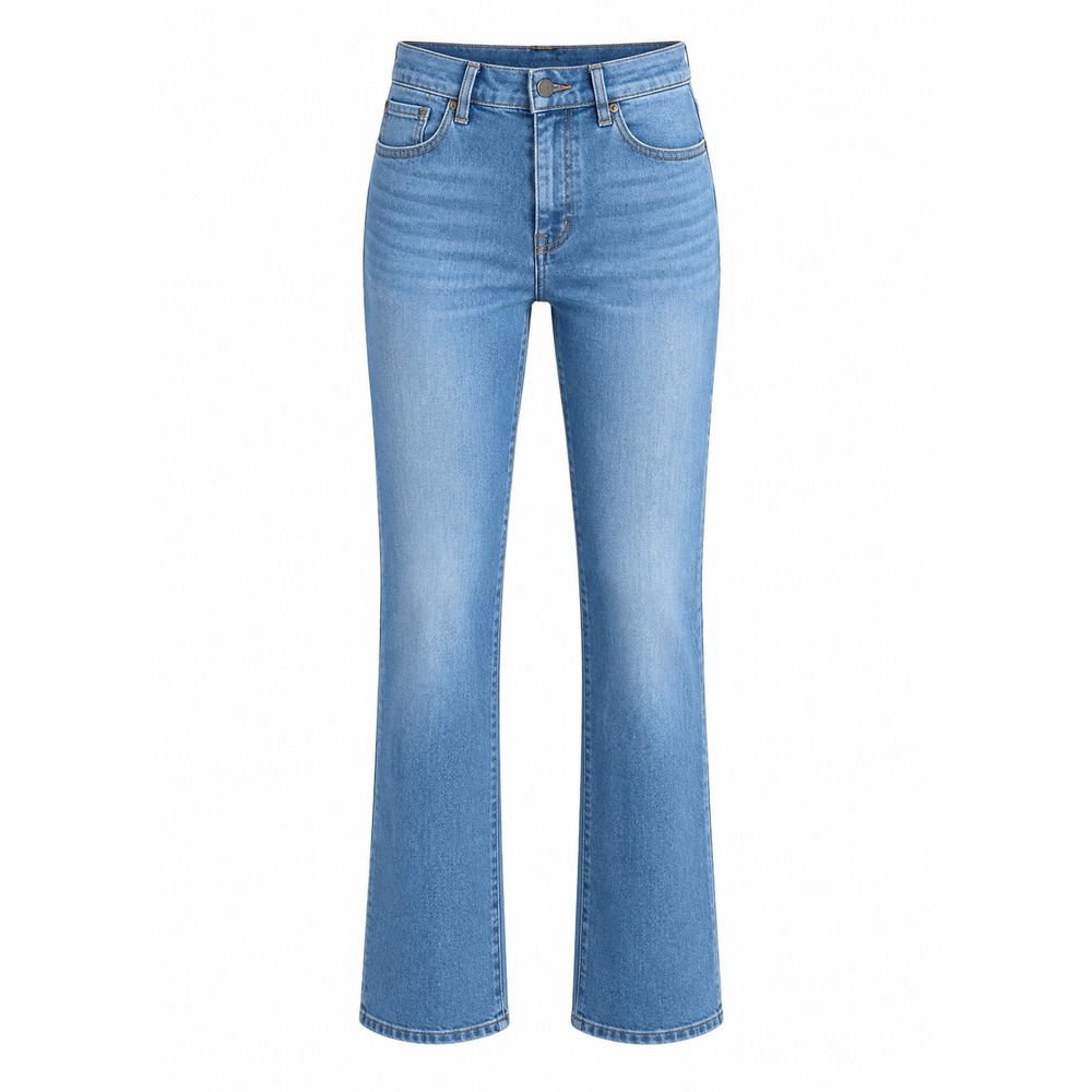 Lauren Ralph‎ Classic Straight Blue Denim High Rise Jeans womens 4/27 preppy